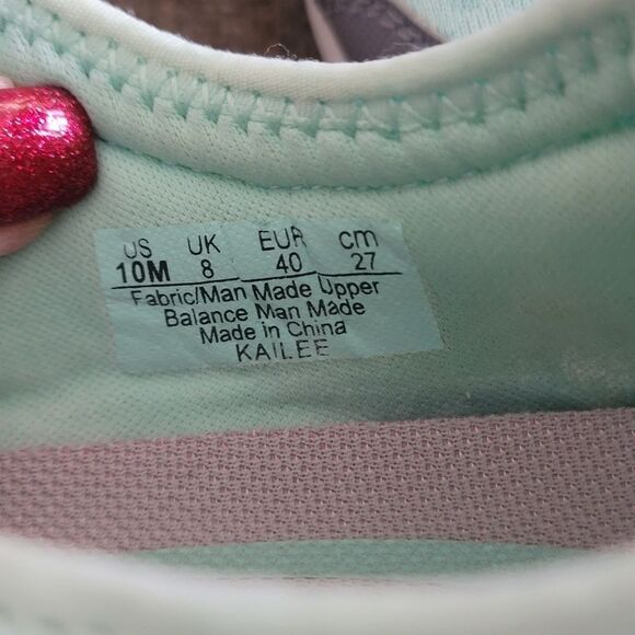 Ryka Adjustable Mesh Mary Jane Sneakers Kailee Mint - Picture 9 of 9